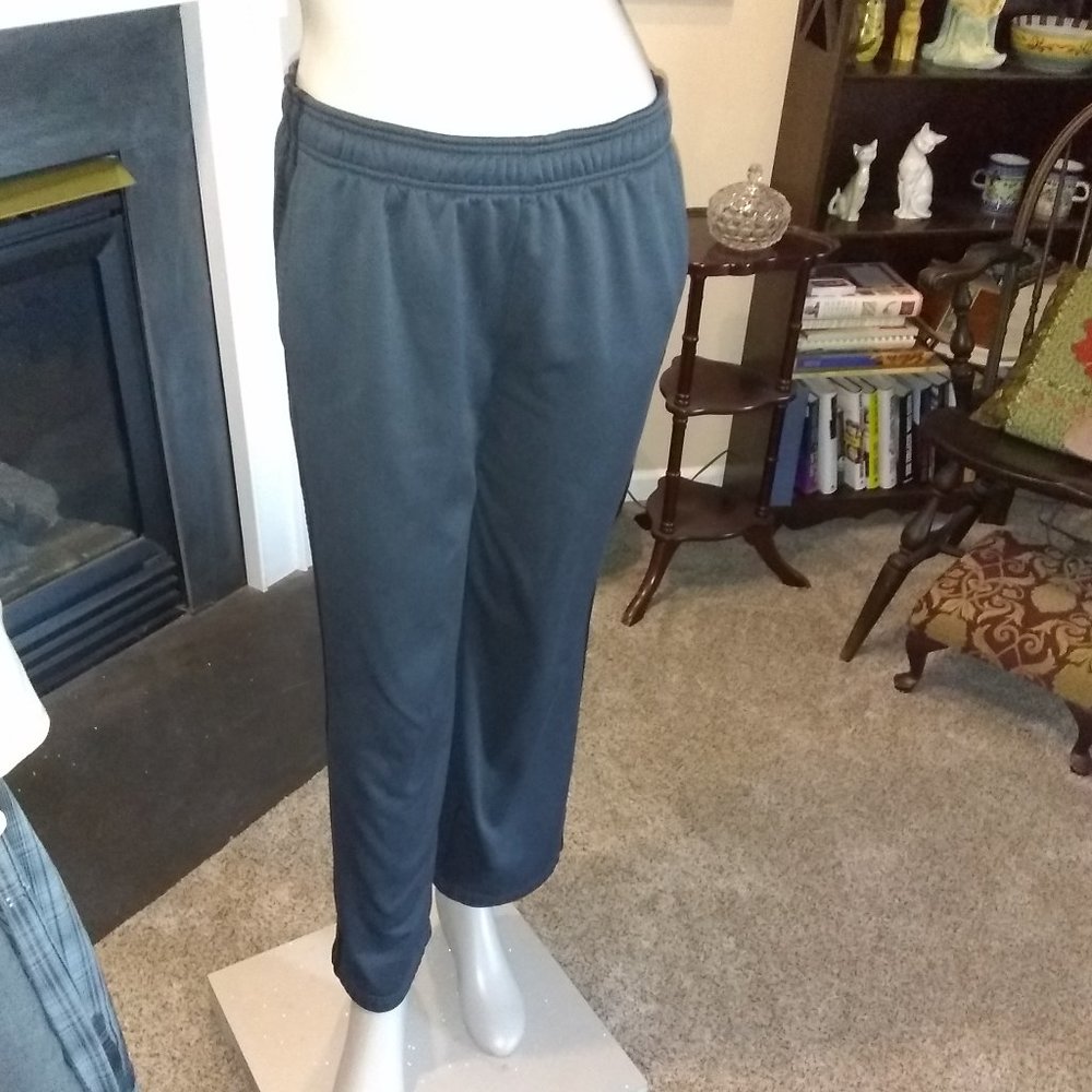 Adidas Gray track/warm up pants  Lg   NICE BUY !!